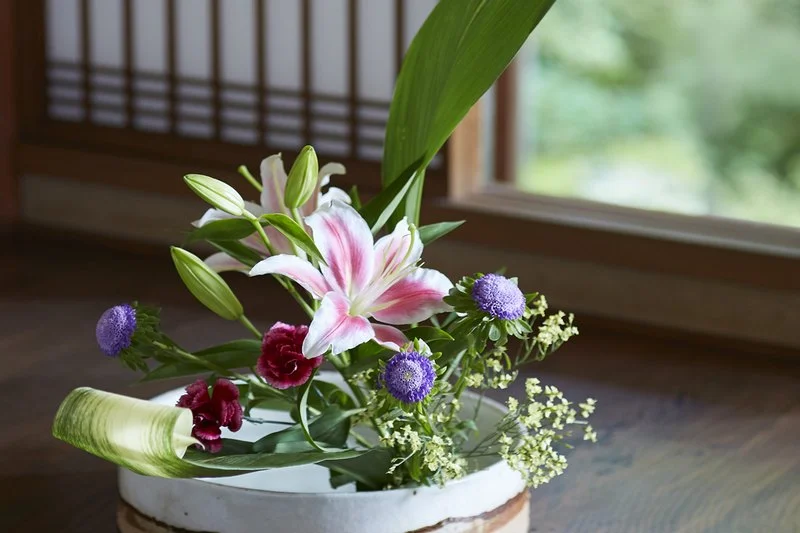 F. 花瓶・水盤スターターコースのお届け例