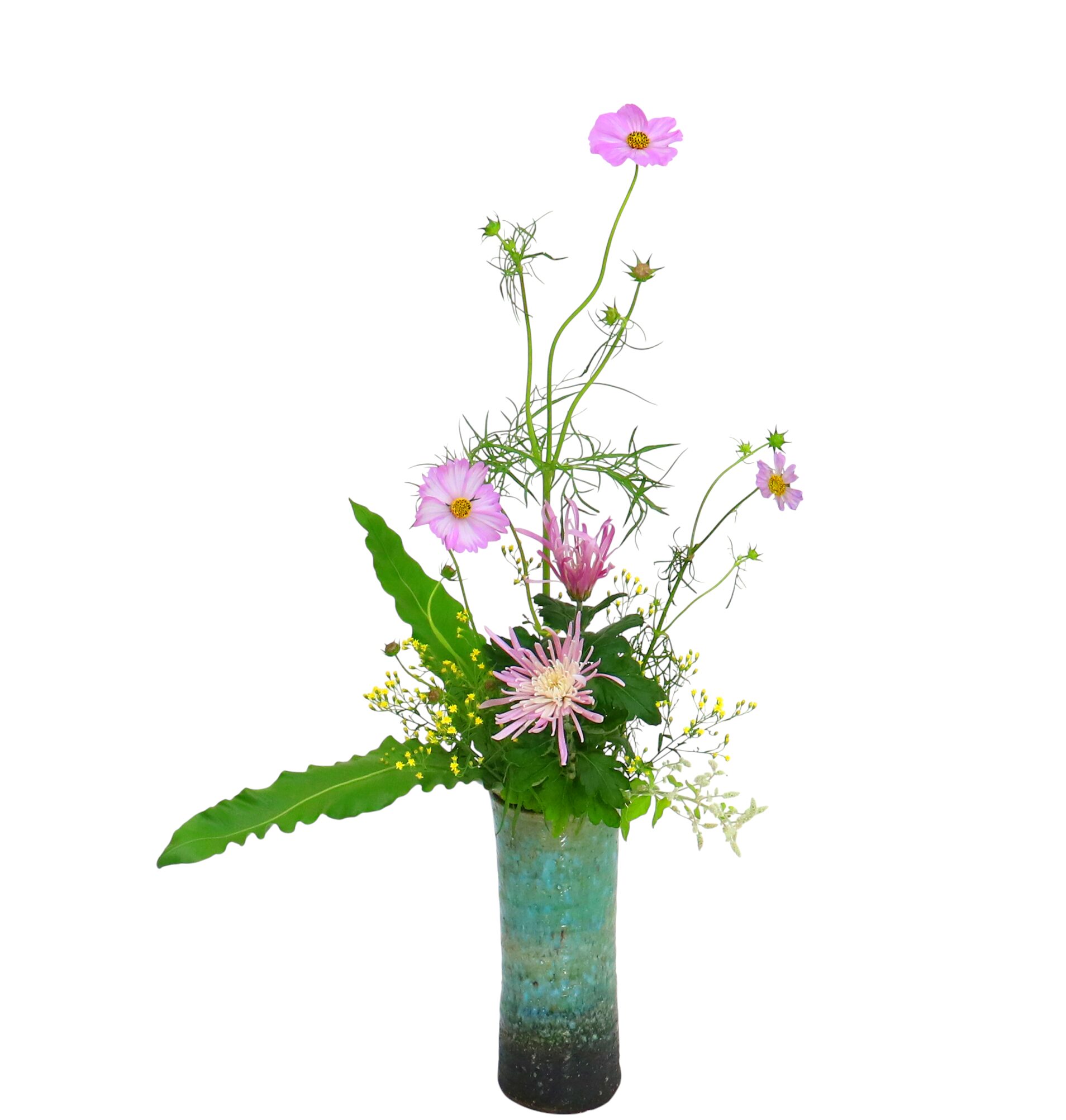 W.花瓶・水盤月2回コース [2024年11月 – 1回目] | 日本総合園芸の花の