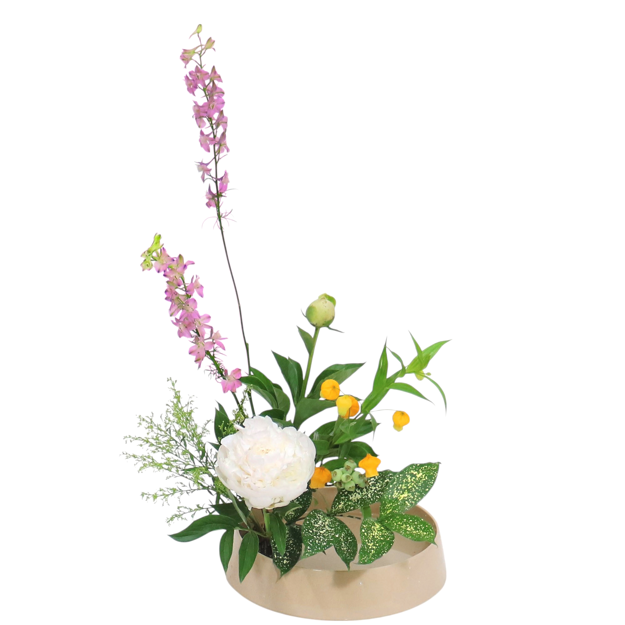 W.花瓶・水盤月2回コース [2025年6月 – 3回目] | 日本総合園芸の花の