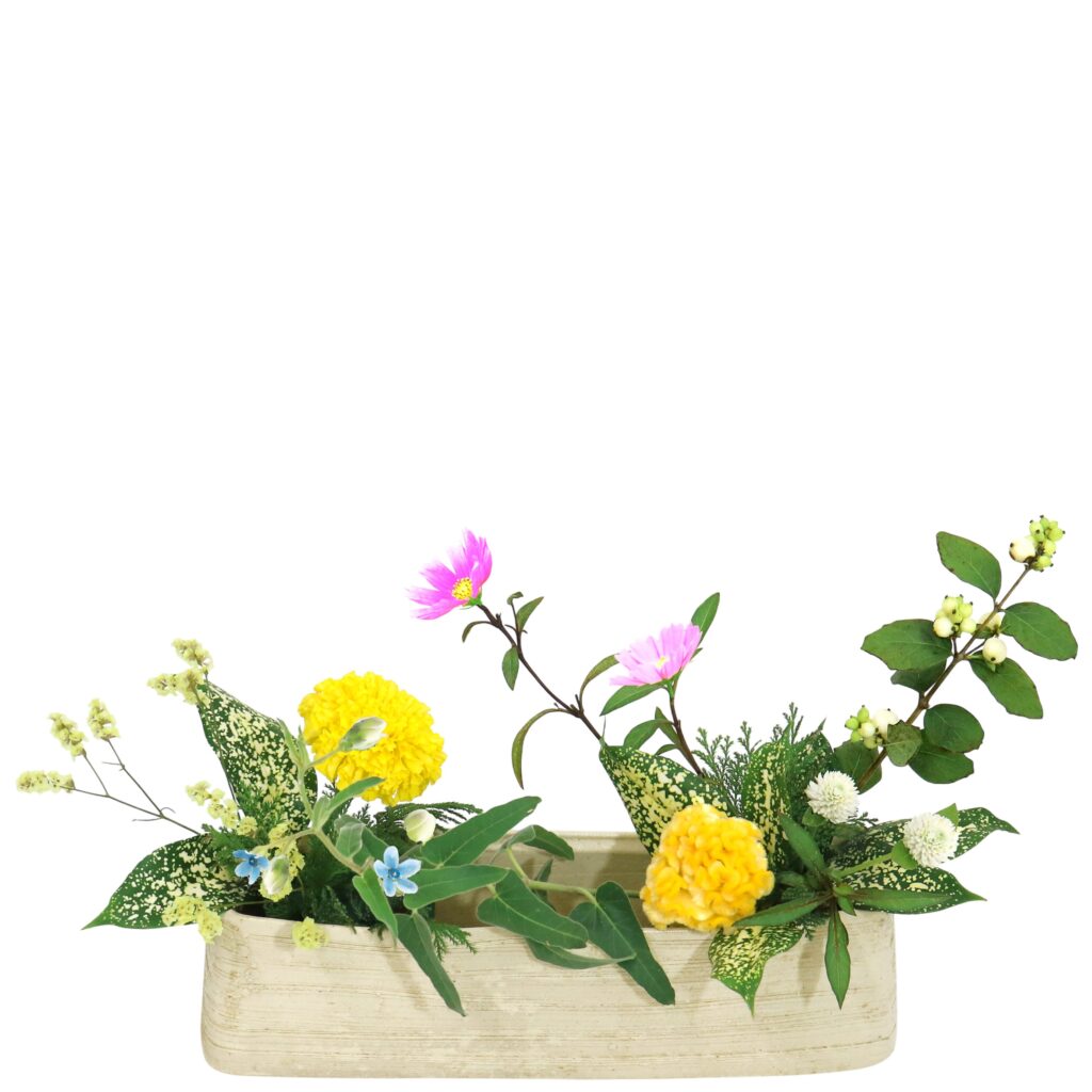 E.アレンジメント花材コース [2025年9月 - 3回目]