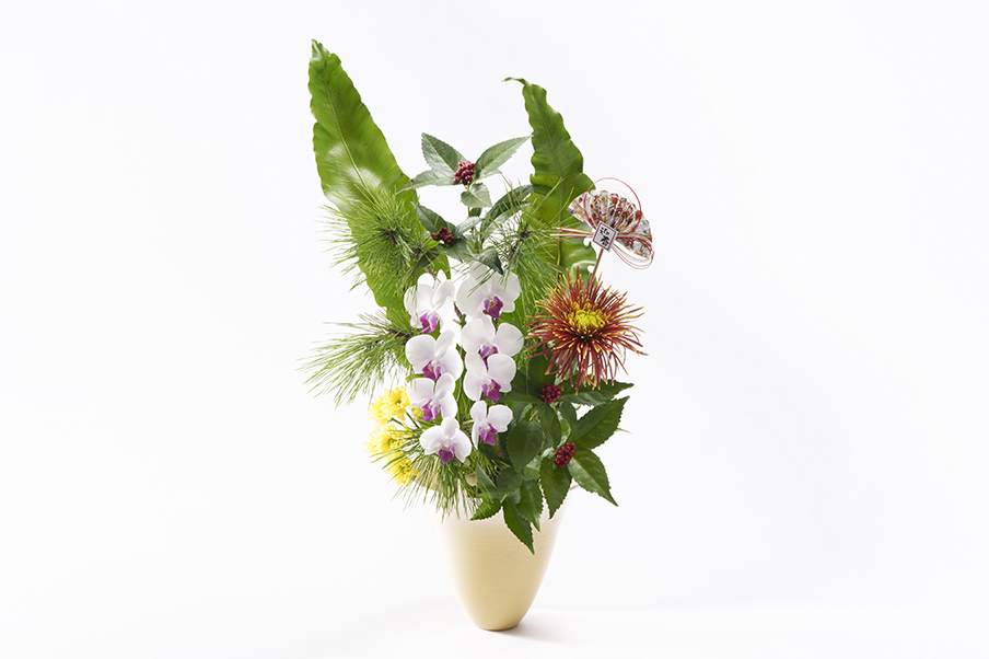 萬古焼の水盤花器 6寸皿