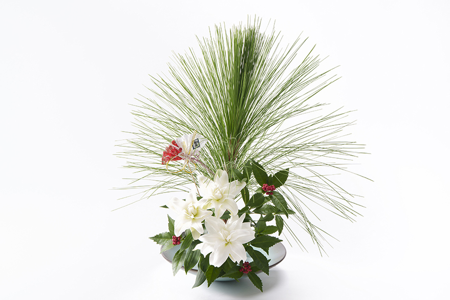 萬古焼の水盤花器 2寸6分皿