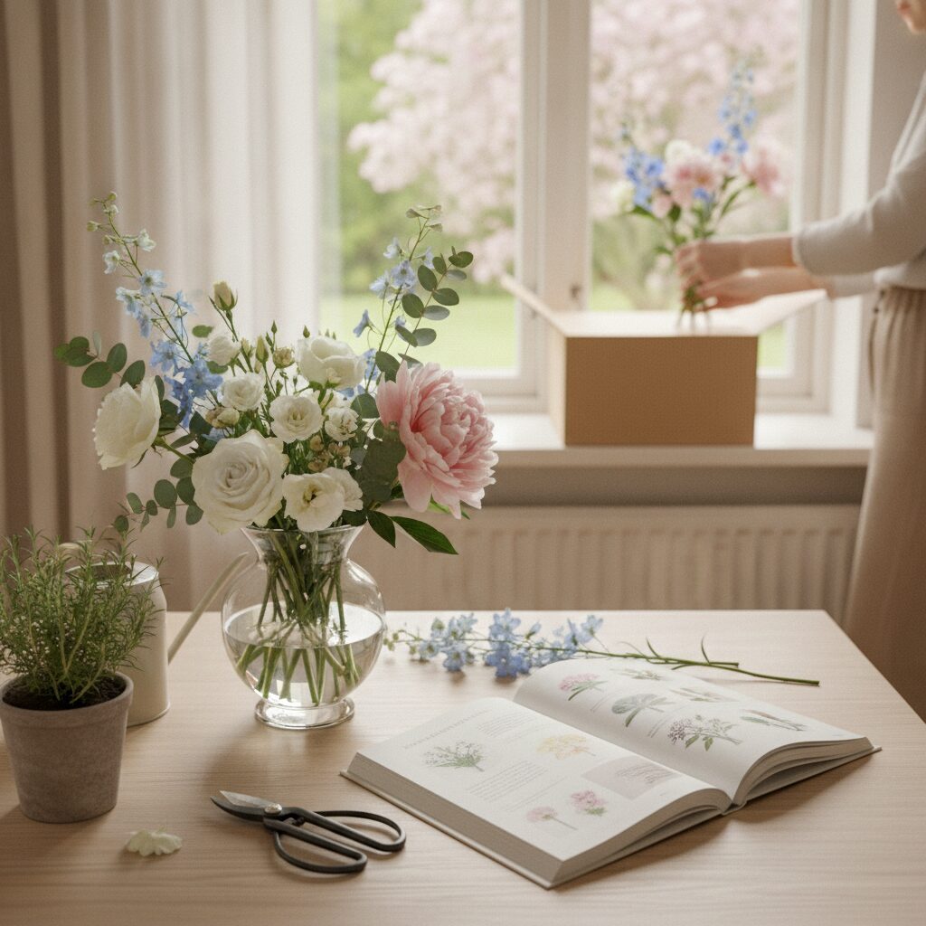 初心者でも楽しめる！花のある暮らしをはじめるためのステップガイド