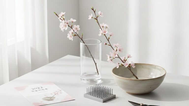 生け花の花器や剣山の取り扱いについて