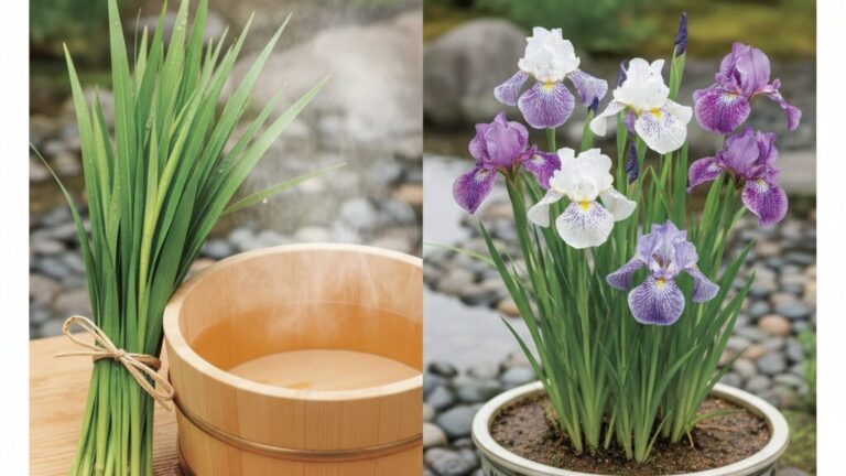 「葉菖蒲」と「花菖蒲」