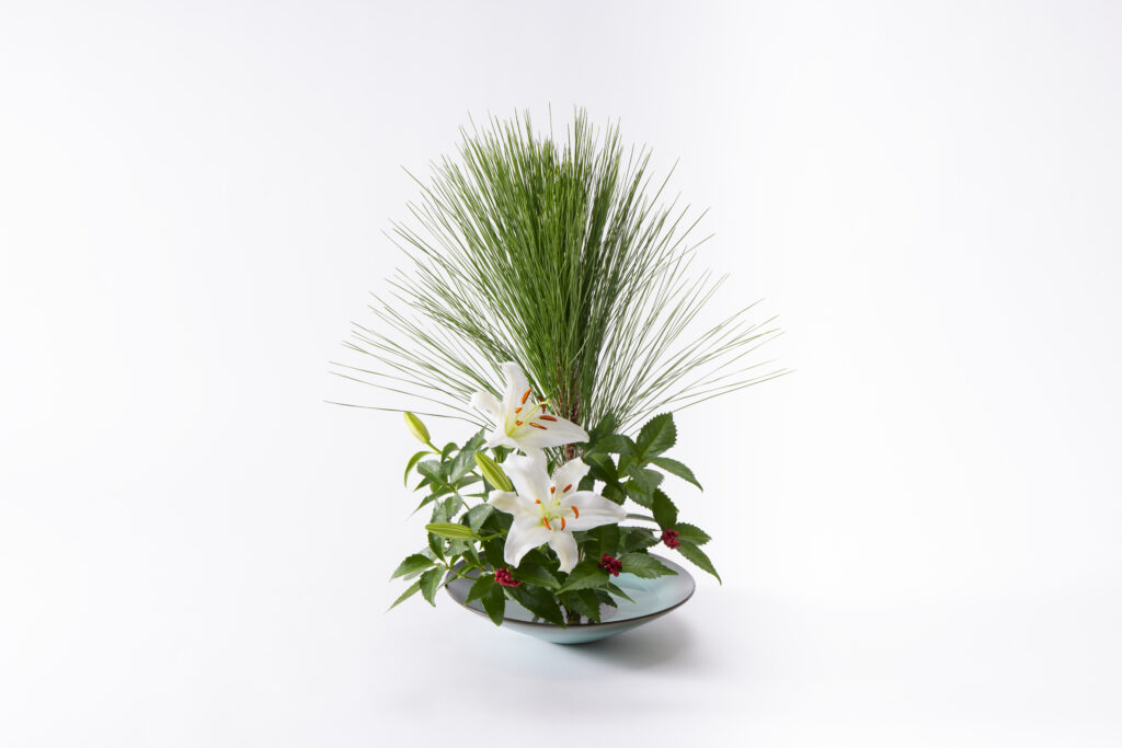 新年の花 手引書付き花材セット4【12/27~29お届け】