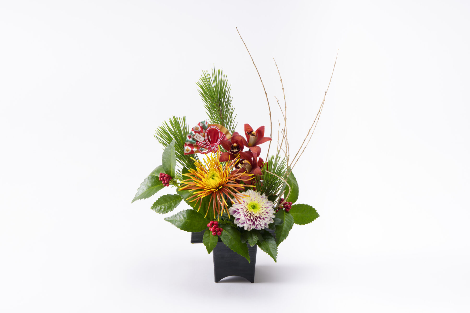 新年の花 アレンジメント花材セット9【12/27～29お届け】